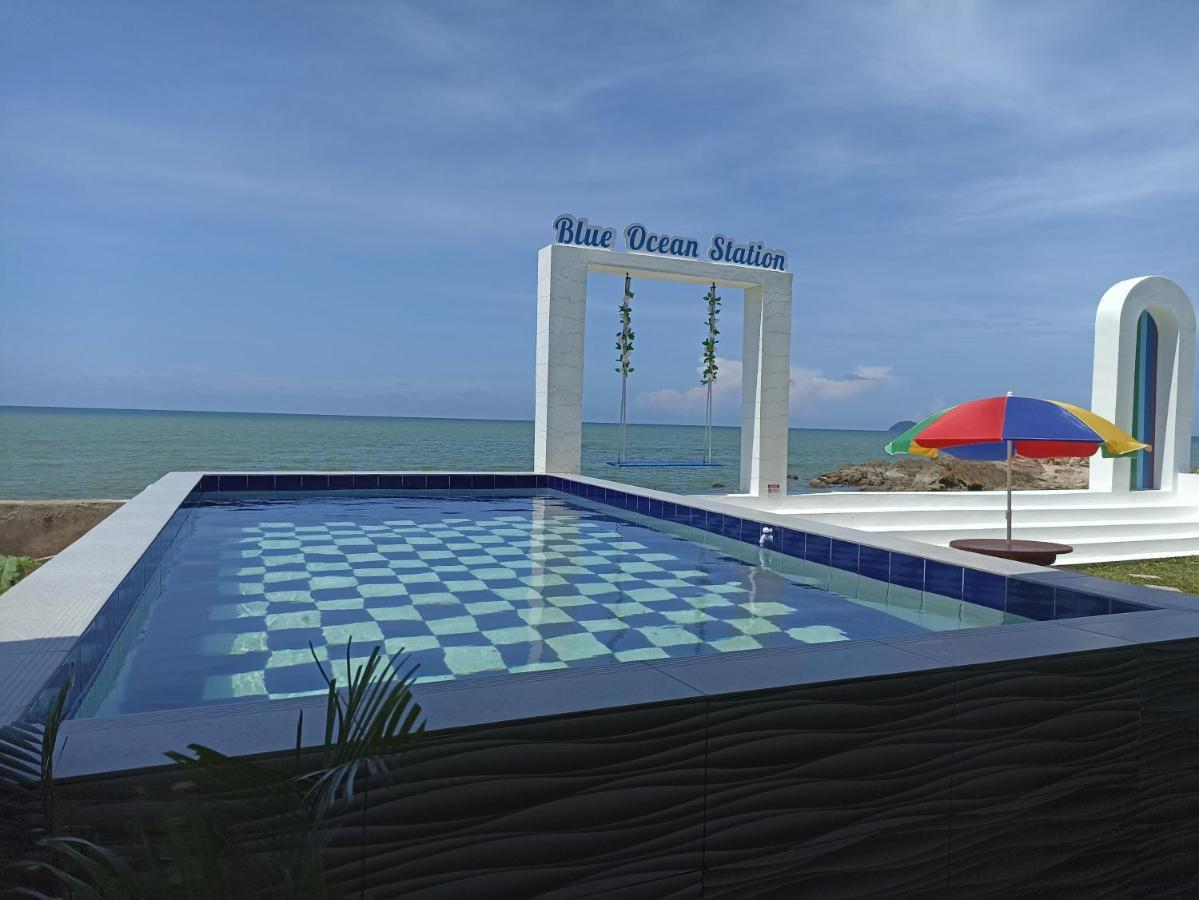 爱上海蓝蓝屋民宿 Blue Ocean Station Penampang Bagian luar foto